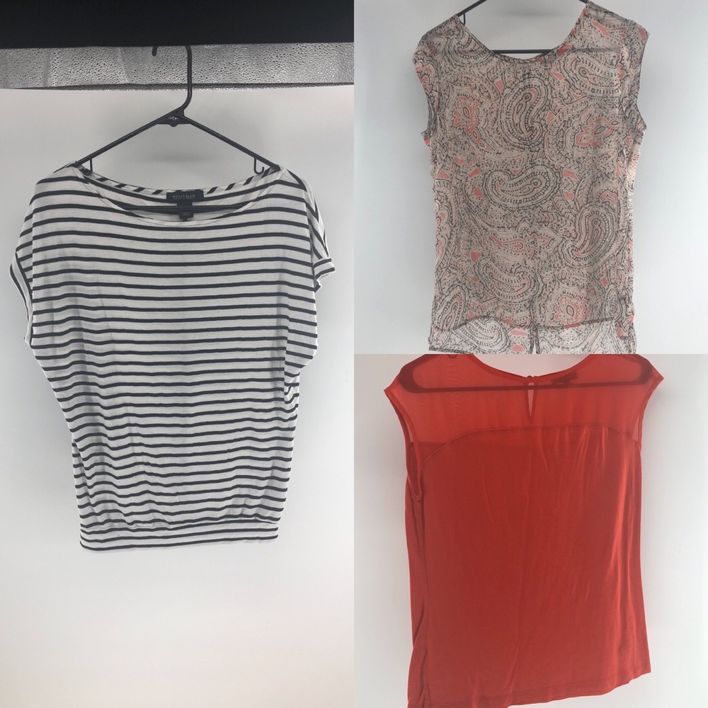 lot of three shirts size s
